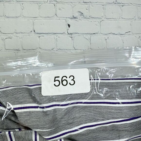 Foxcroft Shirt Womens Size 16 Wrinkle Free Long Sleeve Abstract Travel Friendly - Picture 11 of 11